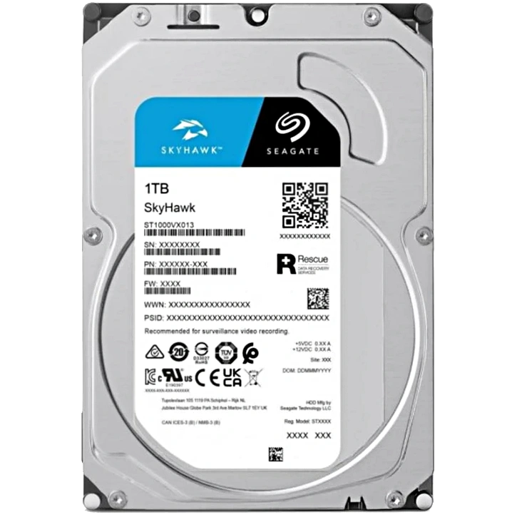 Жорсткий диск 3.5" ST1000VX012, 1 ТБ, SATA III, 5400 об, 100*15*145 мм (Y-44066)