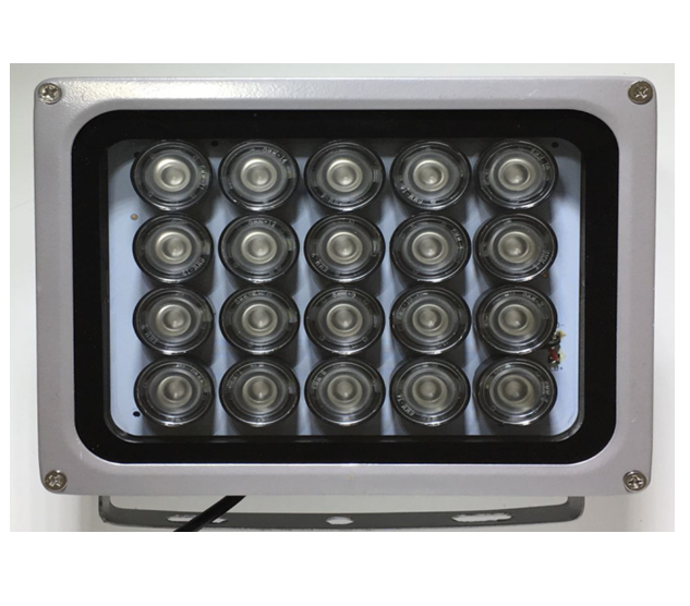 ІЧ-прожектор HYYS2020R-80. 220V, 40W, 20LED, IP66, 850Нм, кут огляду 60 °, дальність до 80м. (Y-44372)