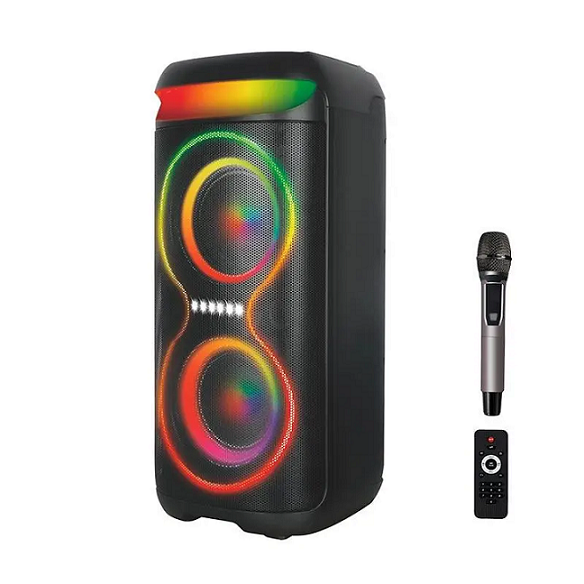 Колонка Акустика-караоке XO-F70 Large Portable Party Speaker 40W, BT5.0, USB/TF, 4-10h black, 268×298×612 мм (Y-46421)