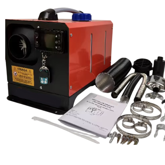 Дизельний обігрівач Merlion ML501RH-1224, 12/24V, 5000W (kVA), plast, Air vent, Red, Box (Y-46490)