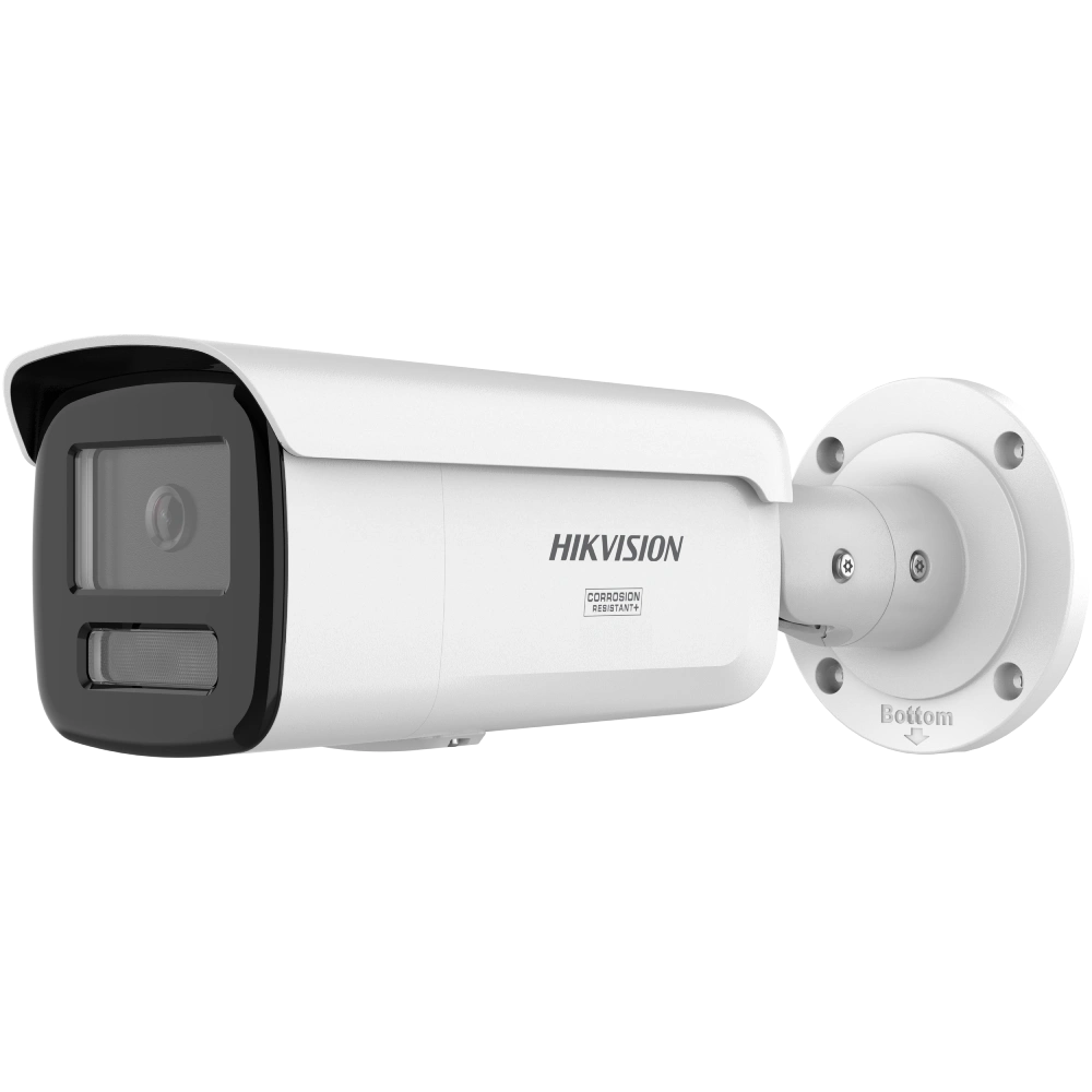 4МП циліндрична ColorVu 3,0 відеокамера з підсвічуванням 60м Hikvision DS-2CD2T47G3-LIY (2.8мм) (Y-46537)