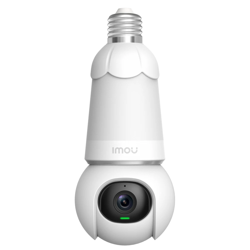 5Мп поворотна Wi-Fi відеокамера з Micro SD карткою та зі звуком Imou Bulb Cam IPC-S6DP-5M0WEB-E27 (2.8мм) (Y-46678)
