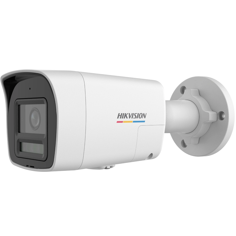 4МП циліндрична ColorVu 3,0 відеокамера зі звуком та SD картою Hikvision DS-2CD1047G3H-LIUF (2.8мм) (Y-46969)