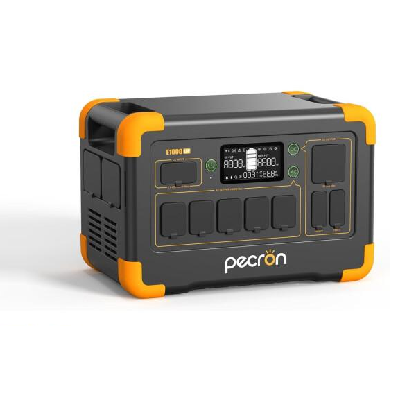 Power station Pecron E1000LF APP Control, 1800W/1024Wh LiFePO4, MPPT VOC 11-60V/600W, DC12V, Car port-12V-10A, 4хAC 220, 2*USB-18W,USB-C(100W), 378×239×254mm 13,5kg (Y-47911)